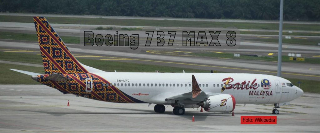 Wieder Boeing 737 MAX 8 abgestürzt-Foto Wikipedia