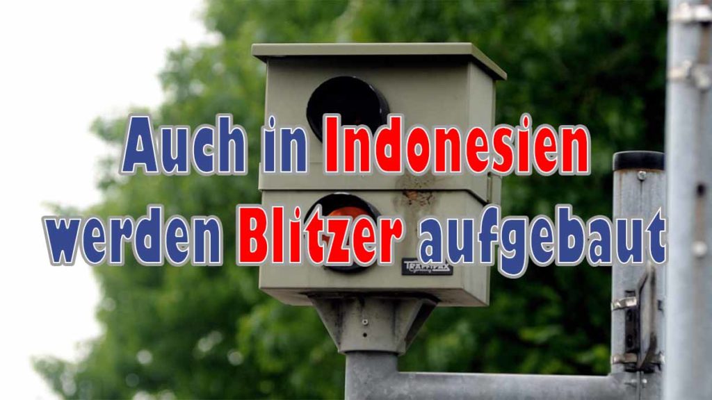 In BSD-City und Süd-Tangerang werden erste Rotlich-Blitzer aufgebaut!
