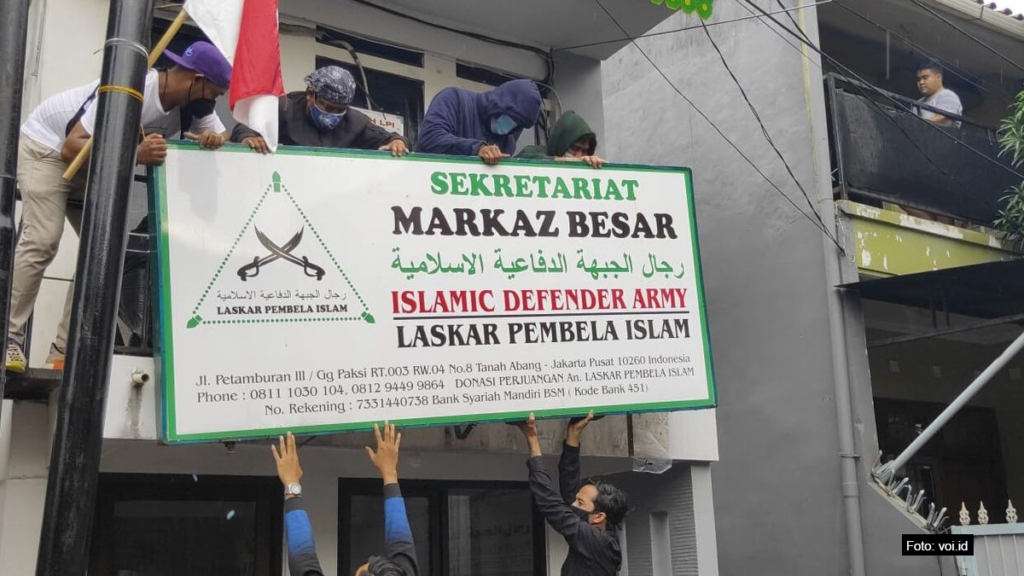Indonesien verbietet Islam Defenders Front (FPI) / Foto: voi.id