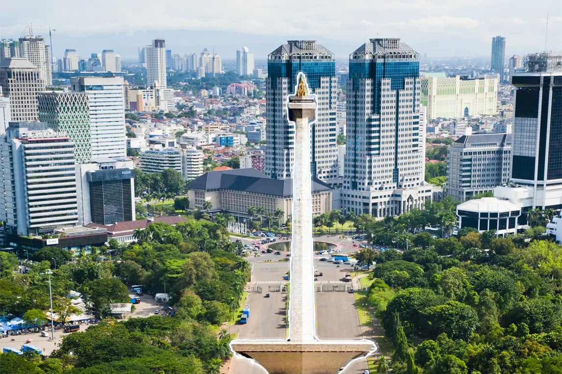 Erleben Sie den atemberaubenden Blick auf Jakarta vom höchsten Nationaldenkmal der Welt – dem Monas!